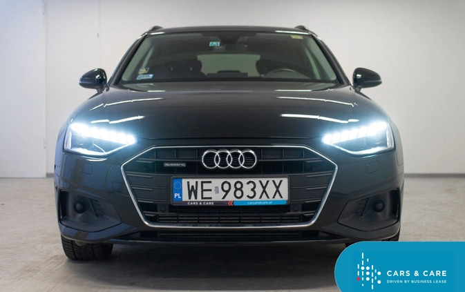 Audi A4 cena 117900 przebieg: 77130, rok produkcji 2019 z Parczew małe 254